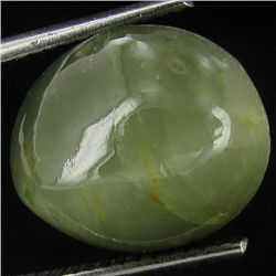 8.15ct Apatite Cat'S Eye Cabochon Oval (GEM-42916)