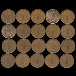 1964 Ireland 1/2p AU/BU 20pcs (COI-10160)