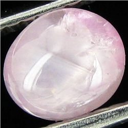 1.54ct Natural Burma Translucent Star Pink Sapphire (GEM-24321B)