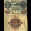 1910 Germany 20 Mark Note Hi Grade (COI-3896)