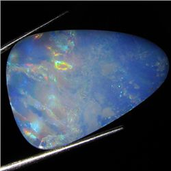 17.25ct Australian Black Opal Doublet Full Fire (GEM-36464)