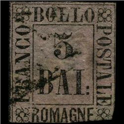 1859 Romagna 5b Stamp (STM-1043)