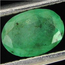 0.4ct Green Colombia Emerald Oval  (GEM-44195N)