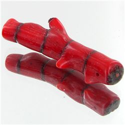 59.8ct Red Coral Freeform (MIN-000650)