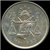 1953 Mexico 25c MS65+ (COI-10066)