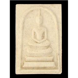 Vintage Thai Clay Amulet 1990s Buddha (ANT-1279)