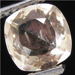 0.95ct Clear Champagne Oregon Sunstone Cushion (GEM-31070)