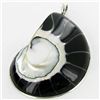 125twc Filled Nautilus Sterling Pendant (JEW-3435)