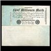 1923 Germany 5000000 Mark Note Hi Grade Rare (CUR-05677)