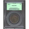 Image 1 : 1837 1C Head of 1838 MS62 Brown PCGS. This...