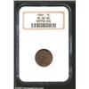Image 1 : 1869 1C MS66 Brown NGC.  While labeled as...