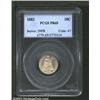 Image 1 : 1882 10C PR65 PCGS.  Smoky-gray patina ove...