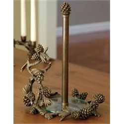 Pinecone Paper Towel Holder