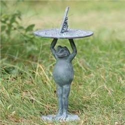 Standing Frog Sundial