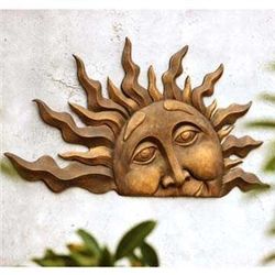 Half Sun Wall Plaque