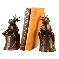 Frog Prince Bookends