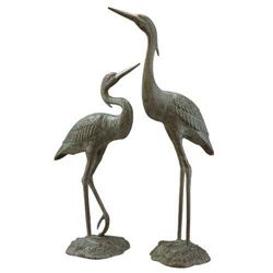 Garden Heron Sculptures