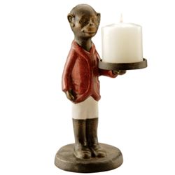 Monkey Jockey Candle Holder