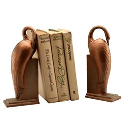 Crane Bookends