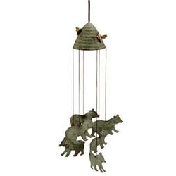 Bear & Beehive Wind Chime