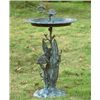 Image 1 : Turtle & Fish Sundial Birdbath