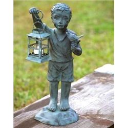 Boy & Bird Lantern