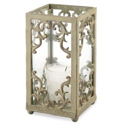 Scroll Hurricane Candle Holder