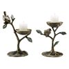 Image 1 : Bird & Branch Pillar Candle Holders