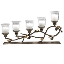 Pinecone Candelabra