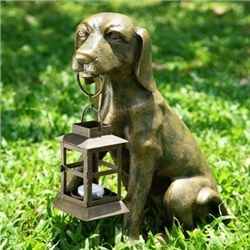 Puppy Lantern Candle Holder