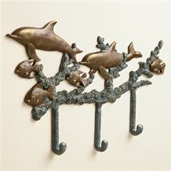 Dolphin Coat Hook