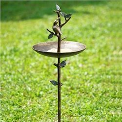 Quail Bird Feeder W/Stake