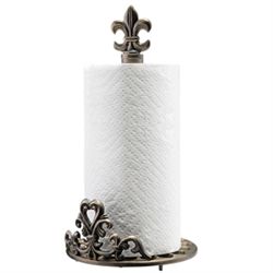 Fleur De Lis Paper Towel Holder