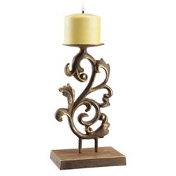 Vine Pillar Candle Stick