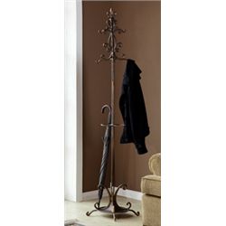 Fleur De Lis Coat Rack & Unbrella Stand