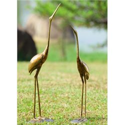 Crane Sculptures - Pair