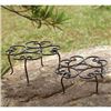 Image 1 : Scroll Planter Stands Set Of 2