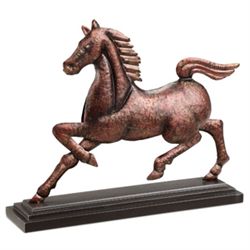 Trotting Horse Sculpture