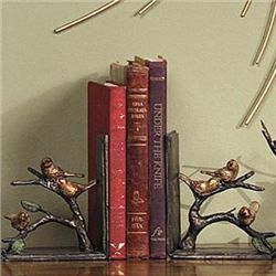 Sparrow Bookends