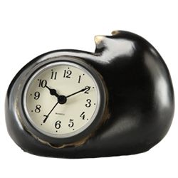 Cat Table Clock