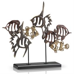 Fish School Sculpture