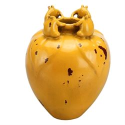 Frog Quartet Vase