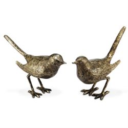 Bird Sculptures - Pair