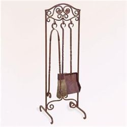 Provencial Fireplace Tool Set