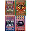 Image 1 : 4 Heavy Concert Repro Posters Van Valen Bob Marley