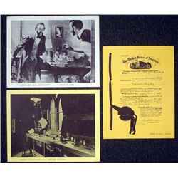 Three Vintage Prints- Alexander Graham Bell 1876