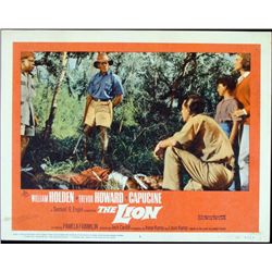 The Lion Original Lobby Card Africa Poster 1962