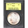 Image 1 : 1881-CC S$1 MS66 PCGS.  A whisper of golde...