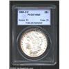 Image 1 : 1885-CC S$1 MS65 PCGS.  A hint of peripher...