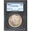 Image 1 : 1888-O S$1 MS65 PCGS.  The brilliant cente...